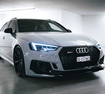Фото дисков Vossen HF-3 на Audi A/S/RS 4 (B9)