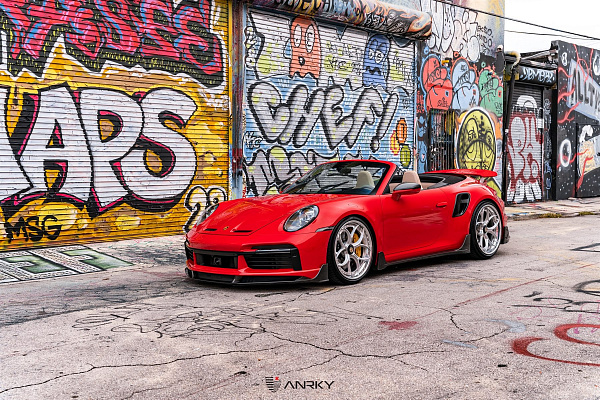 Фото дисков Anrky S3-X0 Глянцевый лак на Porsche 911 VIII