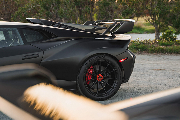 Фото дисков HRE RC103 Черный сатин на Lamborghini Huracan