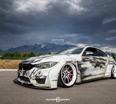 Фото дисков Strasse Wheels SM5R Deep Concave FS на BMW 4/M4 (F32/F82)