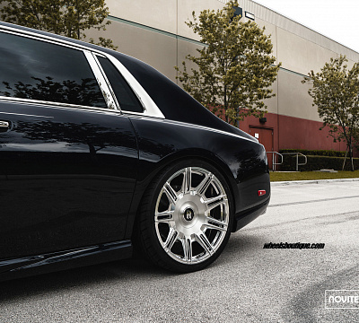 Фото дисков NOVITEC SP2 на Rolls-Royce Phantom