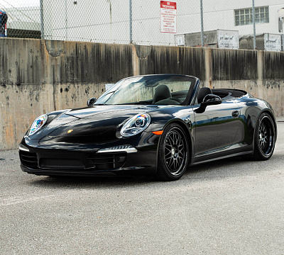 Фото дисков HRE 540C на Porsche 911 VII