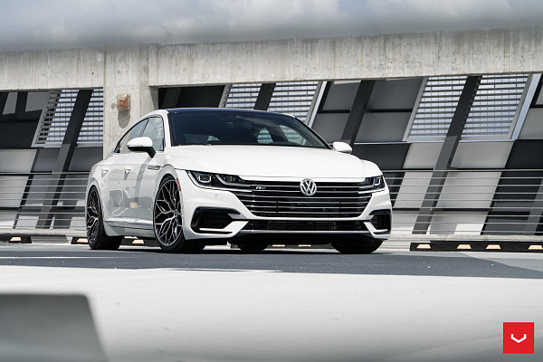 Фото дисков Vossen HF-2 Алмазная проточка на Volkswagen Arteon