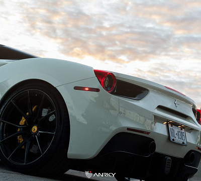 Фото дисков Anrky AN12 на Ferrari 488