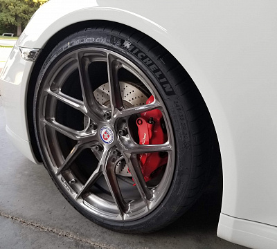 Фото дисков HRE P101SC на Porsche 911 VII