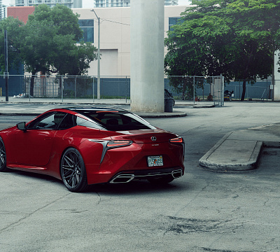 Фото дисков Vossen HF-7 на Lexus LC 500