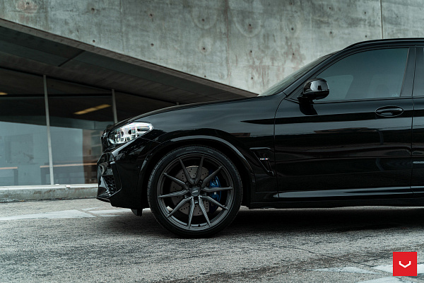 Фото дисков Vossen HF-3 Сатиновый графит на BMW X3/X3 M (G01/F97)