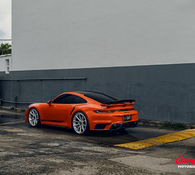 Фото дисков Vossen RS92 на Porsche 911 VIII