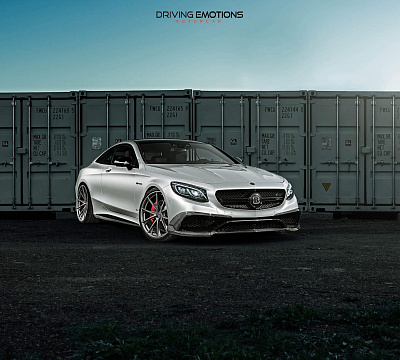 Фото дисков HRE P204 на Mercedes-Benz S-Class (W222, C217)