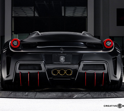 Фото дисков Brixton Forged TR10 AERO1 на Ferrari 458