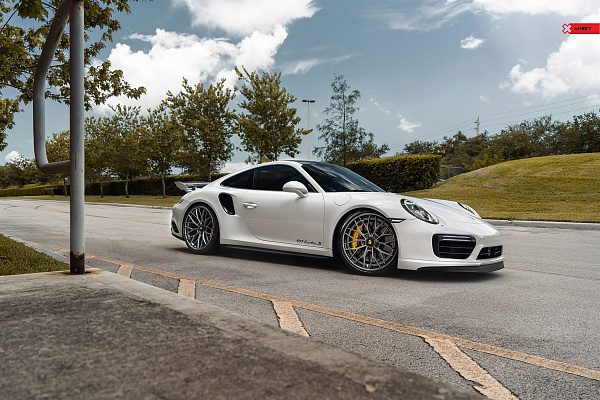 Фото дисков Anrky AN30 Сатиновый графит на Porsche 911 VII