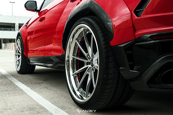Фото дисков Anrky AN38 Полированный лак на Lamborghini Urus