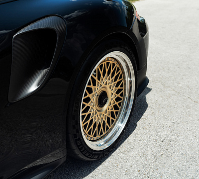 Фото дисков HRE 501 на Porsche 911 VII