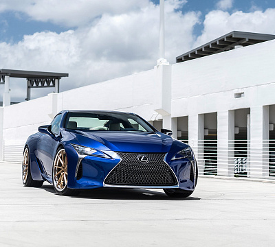 Фото дисков Anrky AN23 на Lexus LC 500