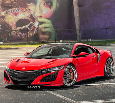 Фото дисков Strasse Wheels SV1 Deep Concave FS на Acura NSX II