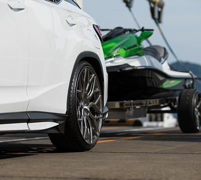 Фото дисков Vossen HF-2 на Lexus RX IV