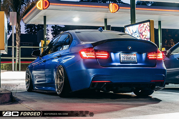 Фото дисков BC Forged HCS21 Глянцевый тонированный лак на BMW 3/M3 (F3x/F80)