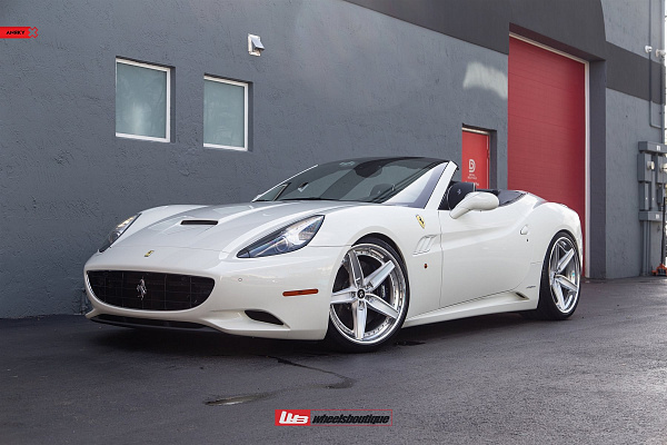 Фото дисков Anrky AN35 Глянцевый лак на Ferrari California