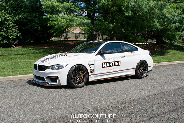 Фото дисков HRE FF11 Сатиновая бронза на BMW 4/M4 (F32/F82)