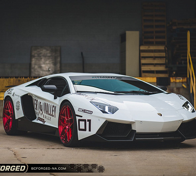 Фото дисков BC Forged HC053 на Lamborghini Aventador