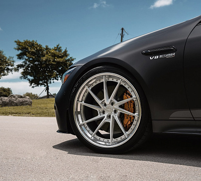 Фото дисков Anrky AN28 на Mercedes-Benz AMG GT I