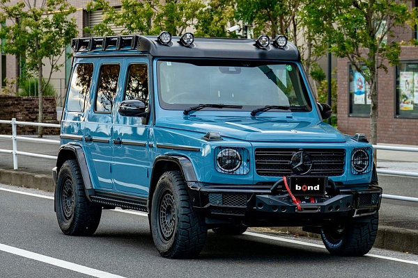 Фото дисков HRE 515 GTM Черный сатин на Mercedes-Benz G-Class III