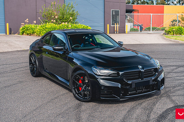 Фото дисков Vossen HF-5 Черный сатин на BMW 2/M2 (G42/G87)