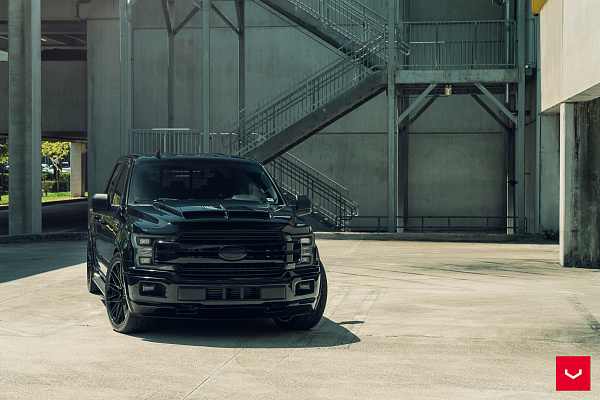 Фото дисков Vossen HF6-5 Черный глянец на Ford F-150 XIII