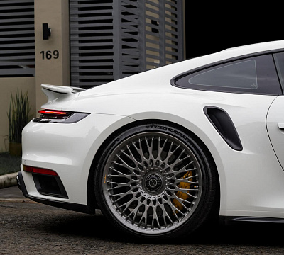 Фото дисков Brixton Forged TR20 на Porsche 911 VIII