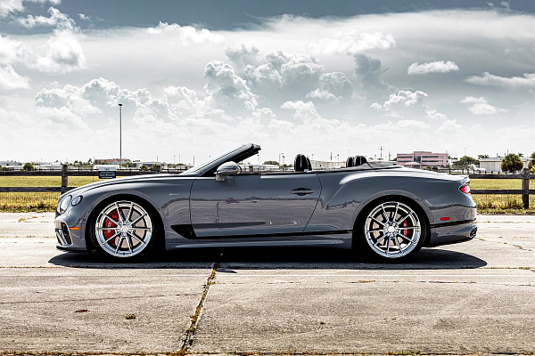 Фото дисков Anrky AN28 Полированный лак на Bentley Continental GT III