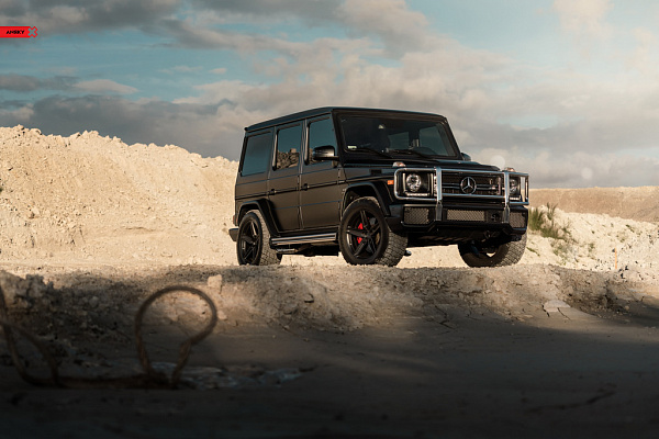 Фото дисков Anrky AN15 Черный сатин на Mercedes-Benz G-Class II
