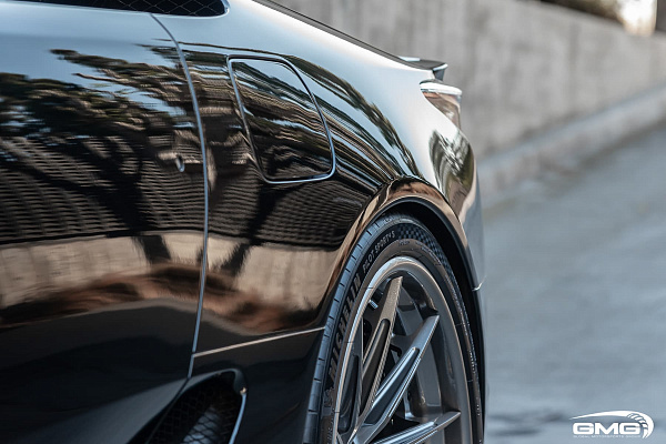 Фото дисков Brixton Forged R11-R Глянцевый графит на Lexus LFA