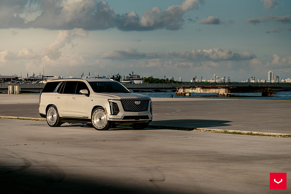 Фото дисков Vossen HF-9 Глянцевый лак на Cadillac Escalade V