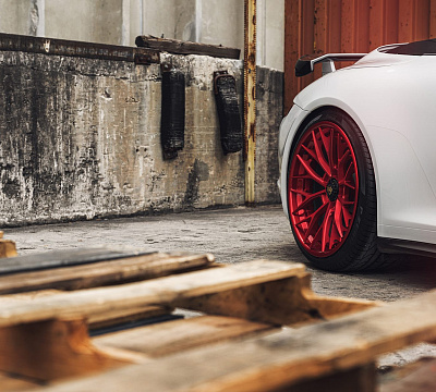 Фото дисков Anrky AN20 на Porsche 911 VII