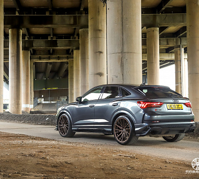 Фото дисков Vossen HF-4T на Audi Q3 (F3)