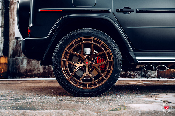 Фото дисков Vossen LC3-01 Сатиновая темная медь на Mercedes-Benz G-Class III