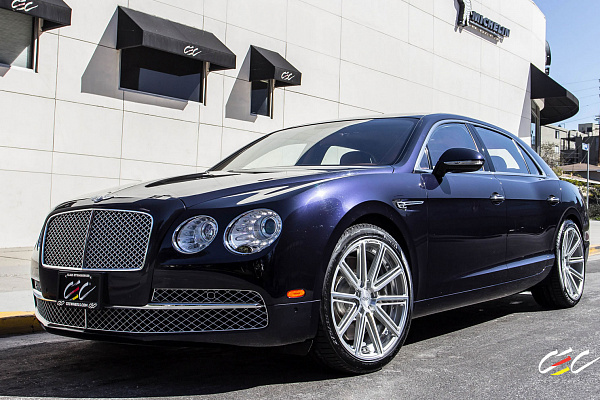 Фото дисков CEC C25 Глянцевый лак на Bentley Flying Spur II