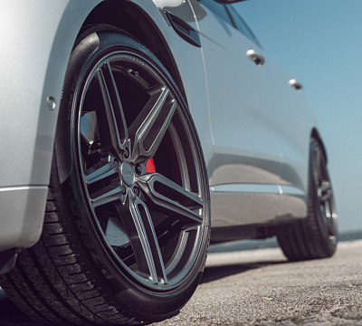 Фото дисков Vossen HF-1 на Jaguar F-Pace