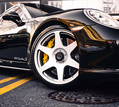Фото дисков Brixton Forged RS01 на Porsche 911 VII