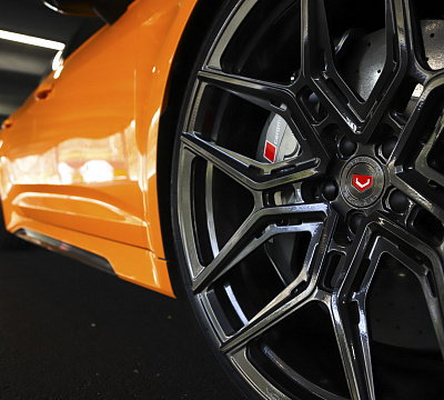 Фото дисков Vossen EVO-4R на Audi A/RS 6 (C8)