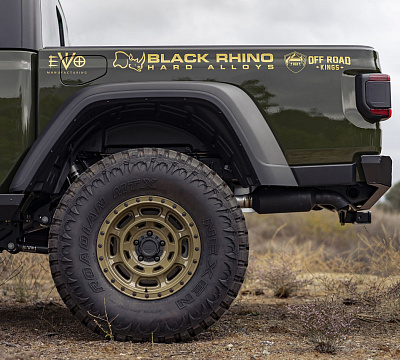 Фото дисков Black Rhino CONVOY на Jeep Gladiator II (JT)