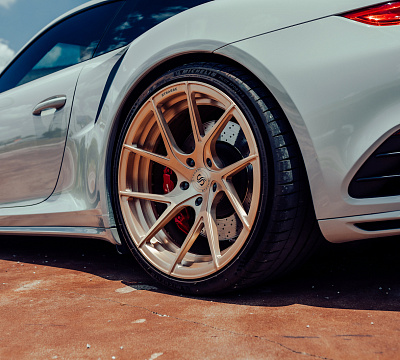 Фото дисков Strasse Wheels SM5RT Deep Concave Duoblock на Porsche 911 VII