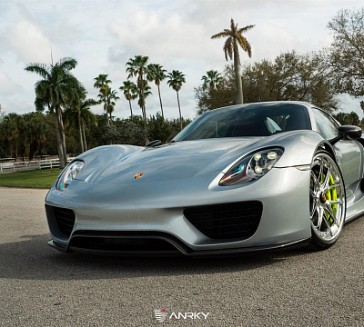 Фото дисков Anrky XR-301 на Porsche 918 Spyder