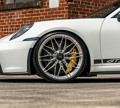 Фото дисков Vossen S21-02 на Porsche 911 VIII