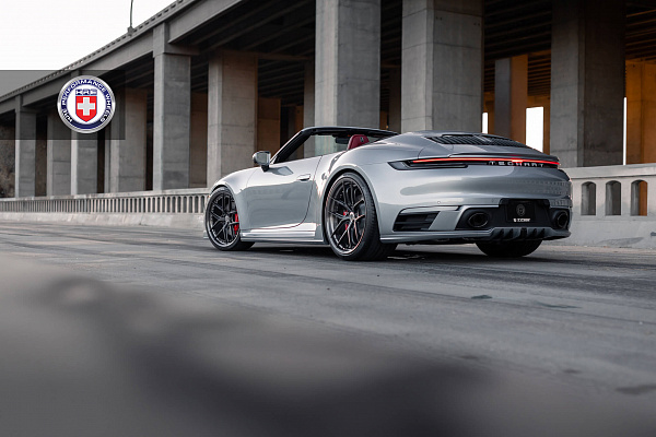 Фото дисков HRE S101SC Черный сатин на Porsche 911 VIII