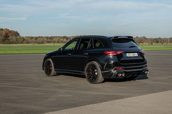Фото дисков BRABUS Monoblock Z (Platinum Edition) Черный глянец на Mercedes-Benz GLC (X253, C253)