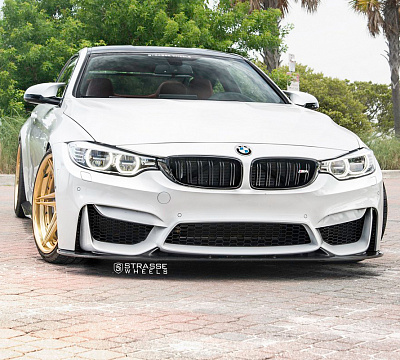 Фото дисков Strasse Wheels SV2T Deep Concave FS на BMW 4/M4 (F32/F82)