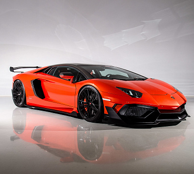 Фото дисков Vossen M-X6 на Lamborghini Aventador