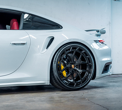 Фото дисков Vossen LC3-01T на Porsche 911 VIII