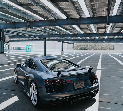 Фото дисков HRE 527 на Audi R8 (4S)